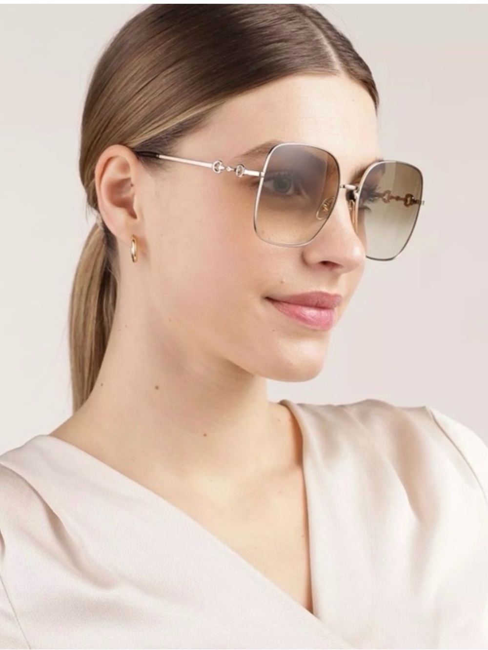 Gucci Horsebit Retro Sunglasses